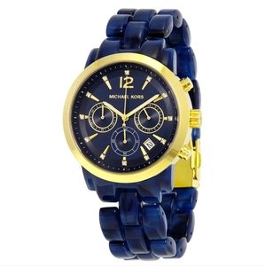Michael Kors Women's Audrina Blue Watch
